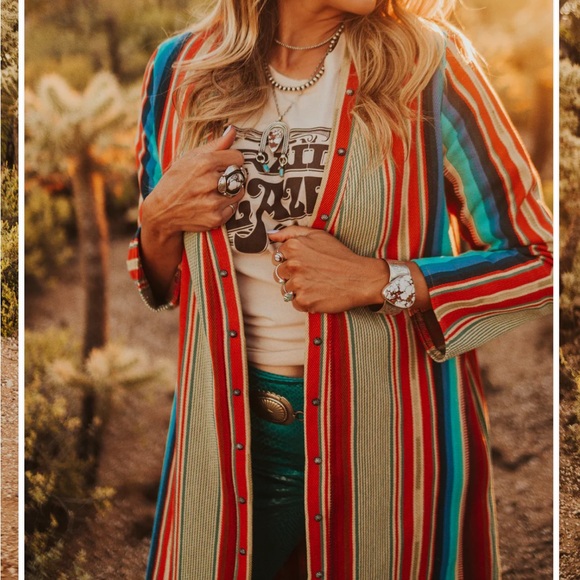 Silverado Apparel Ashely Duster- El Paso.Perfect for any time of year,W/ POCKETS - Picture 2 of 4